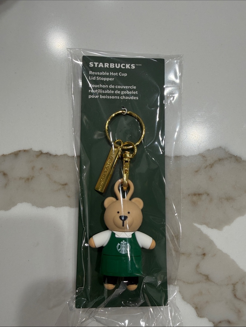 Starbucks reusable hot cup lid stopper